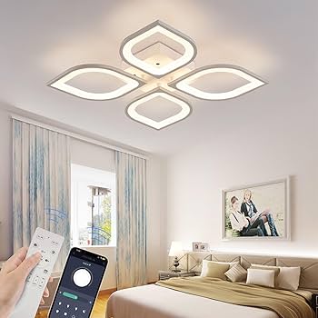 Amazon.co.jp : NJTOZXZC シーリングライト おしゃれ 4-20畳 北欧 照明